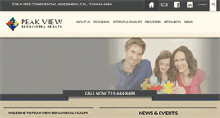Desktop Screenshot of peakviewbh.com